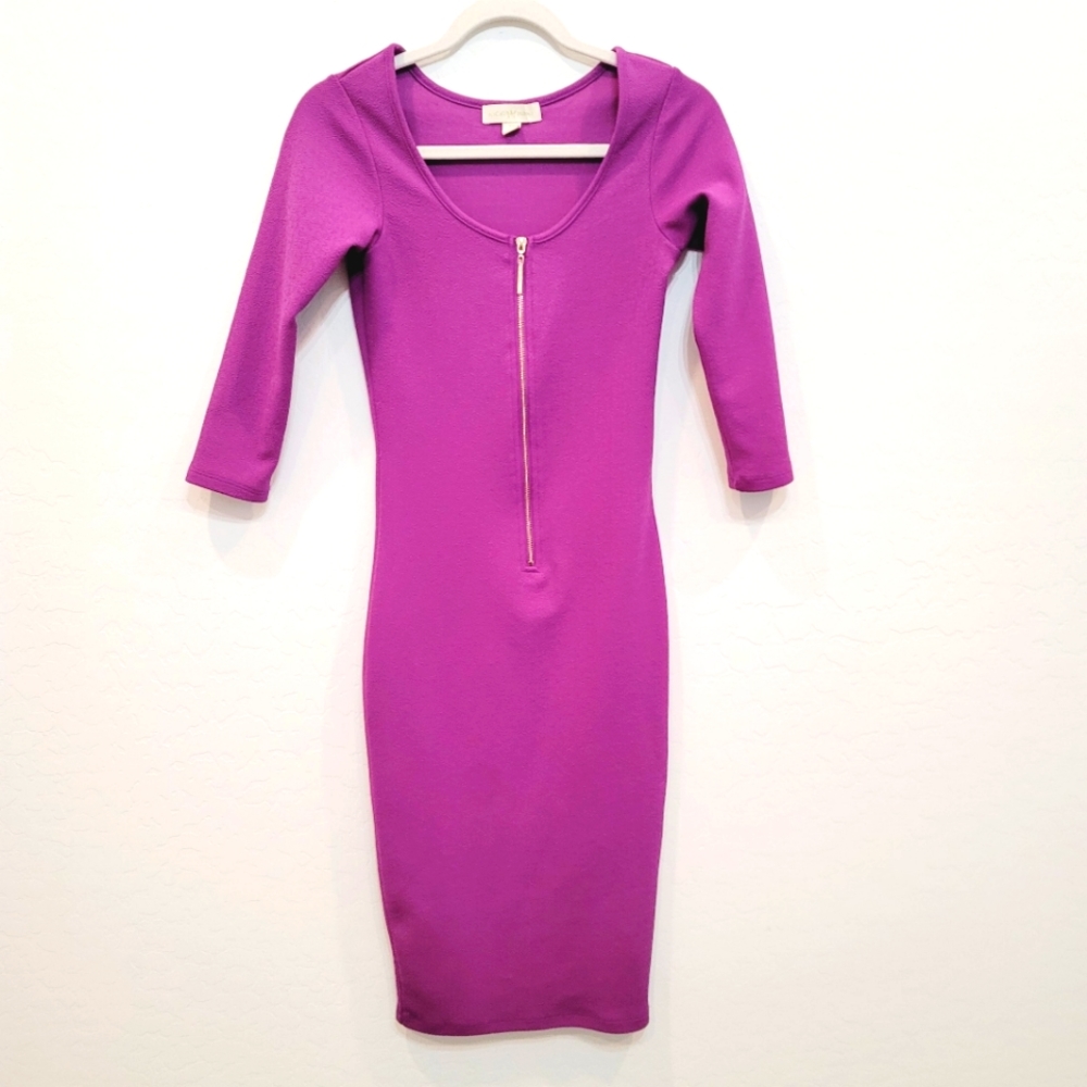 Nicki Minaj Orchid Purple Bodycon Dress Women's Size XS
